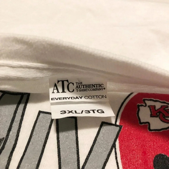 2020 Super  Bowl Shirt LIV 54 49ers Chiefs Miami NFL T Shirt 3XL - Picture 4 of 14